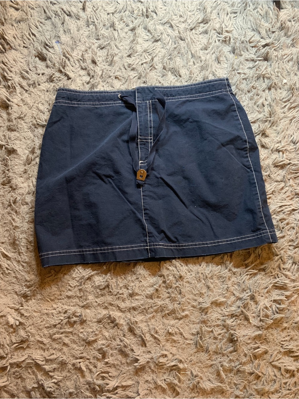 Vintage Y2K DKNY Jeans Urban Denim 230 blue performance level mini skirt sz M